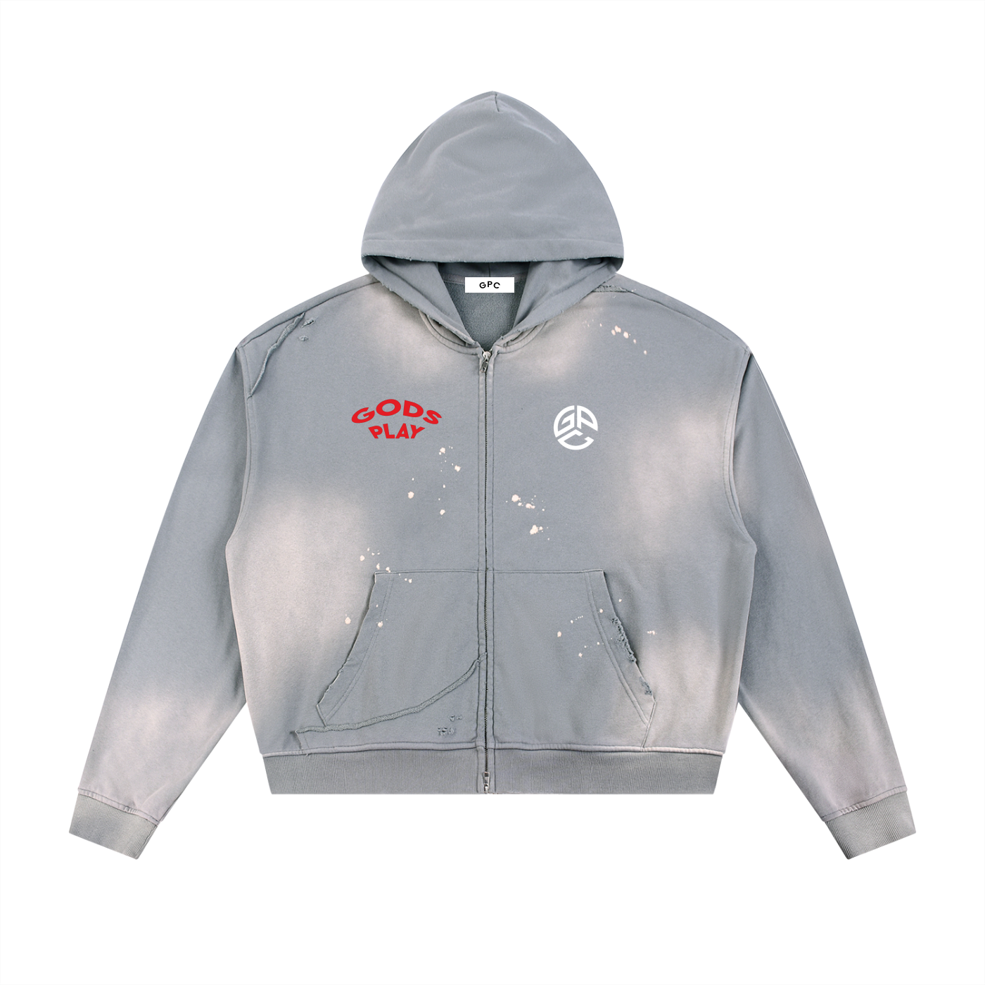 Sun Fade GPC Fleece Zip Hoodie