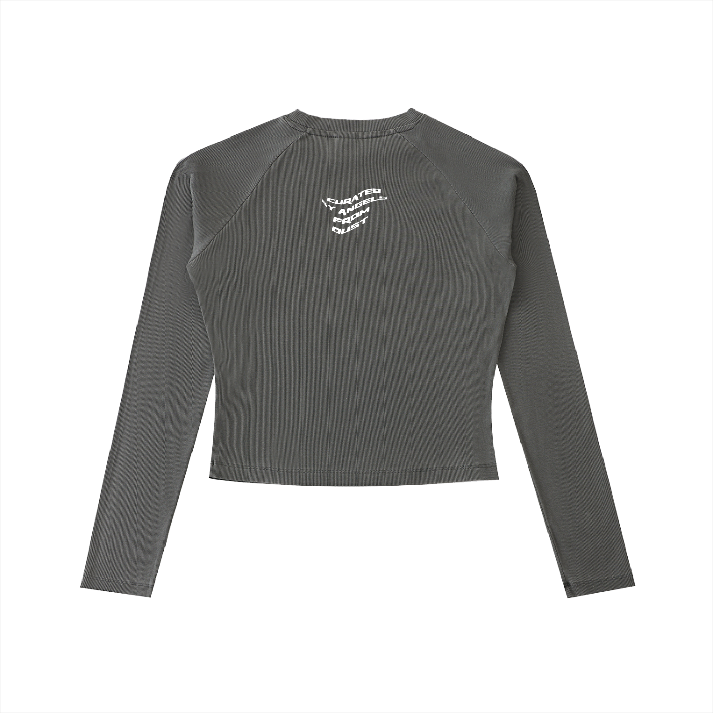 Dyed Washed Raglan GPC Long Sleeve Slim T-Shirt