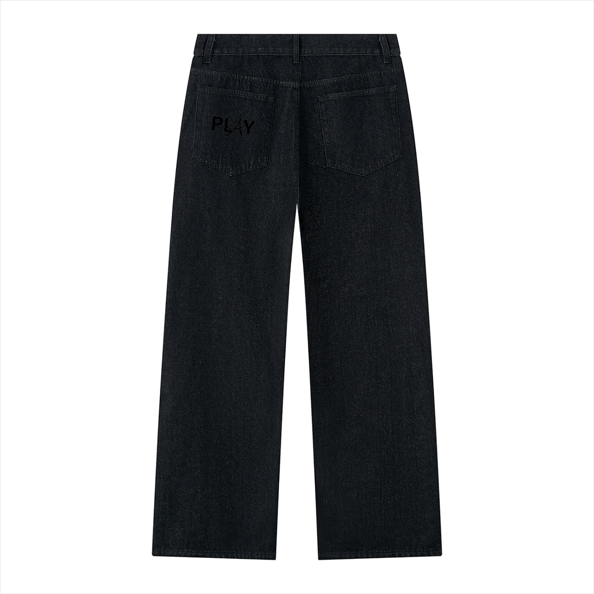 GPC Vintage Wash Wide Leg Denim Jeans