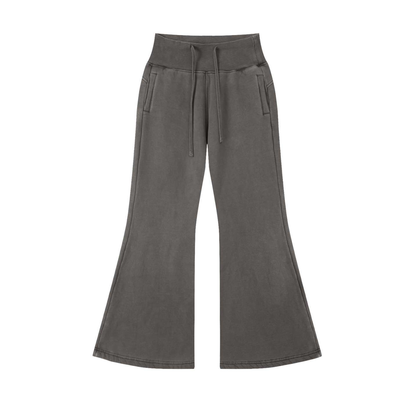 Vintage Washed Flared GPC Fleece Pants