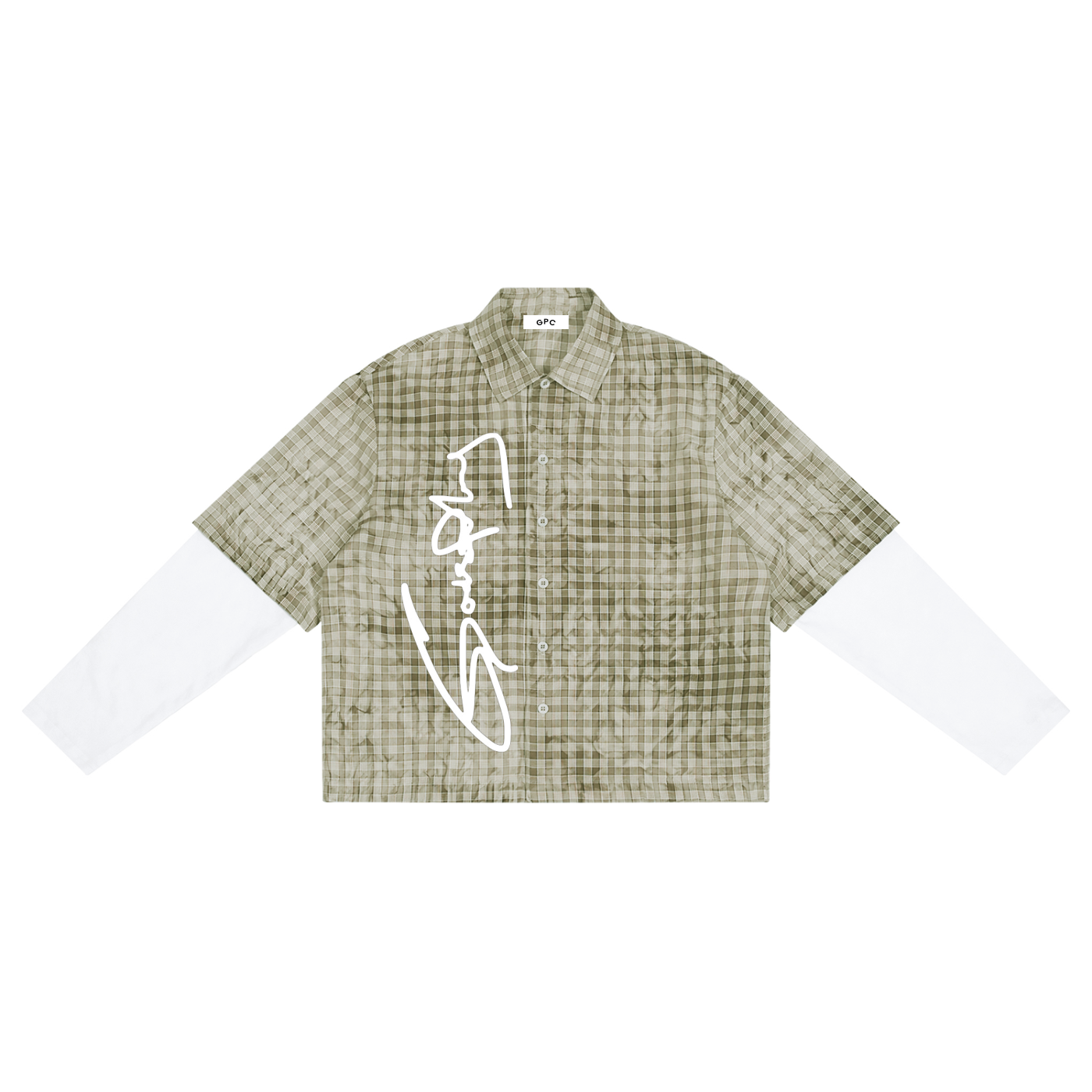 Gods Play Vintage Wash Plaid Short Sleeve Shirt