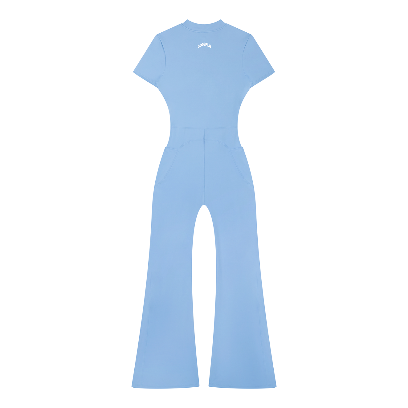 Women’s GPC  Tight Flared Leg Quarter-Zip Jumpsuit