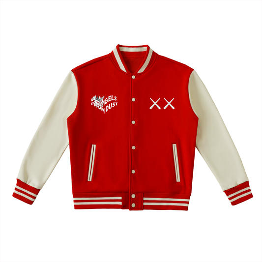 Two-Tone Fleeced GPC Varsity Jacket