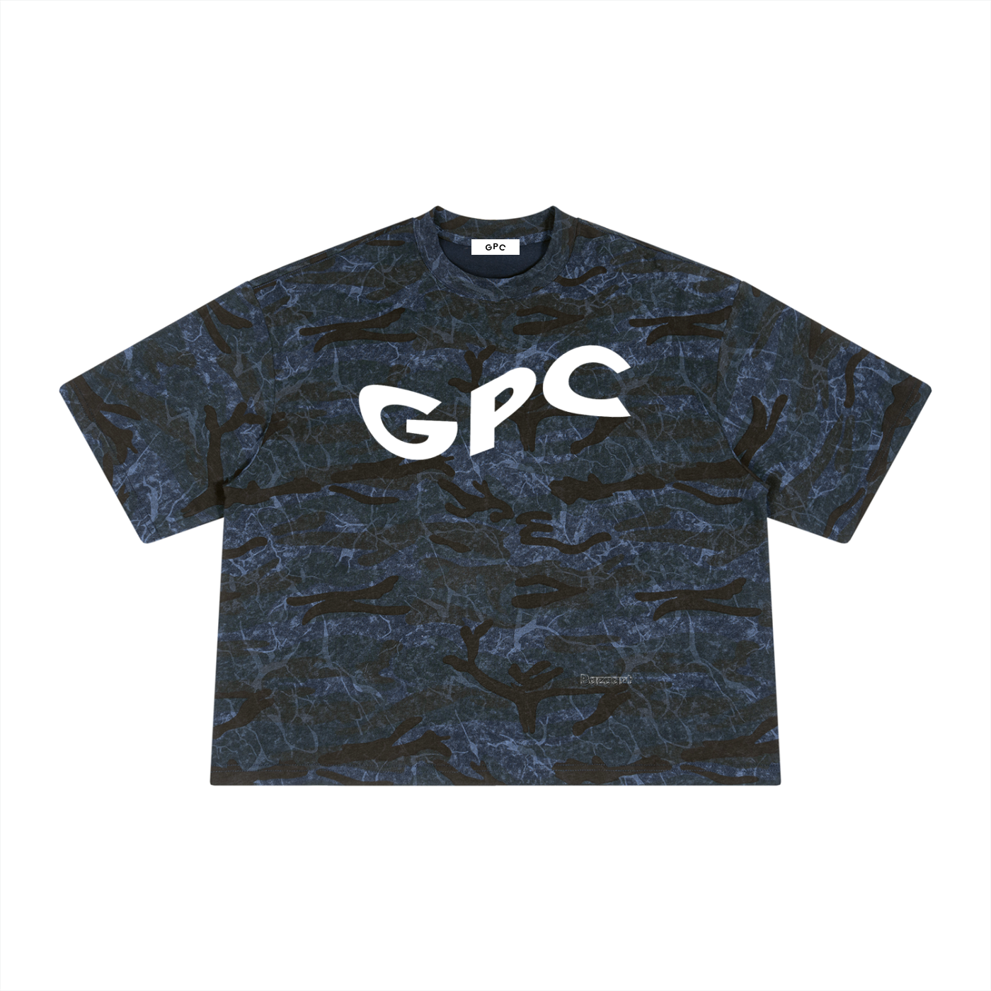 GPC Boxy Camo Print T-Shirt