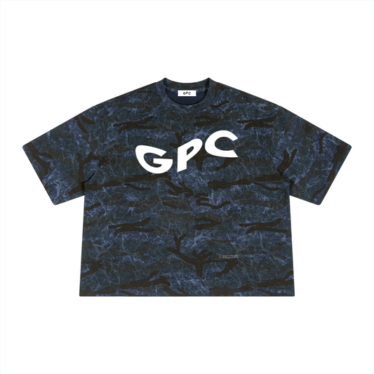 GPC Boxy Camo Print T-Shirt