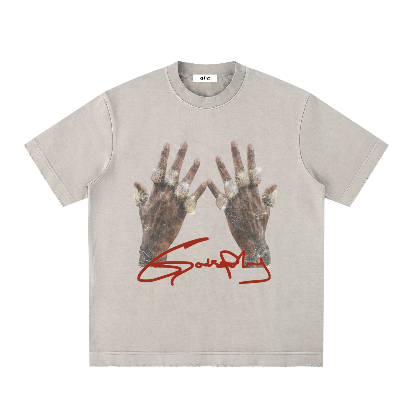 Championship Vintage Washed Frayed T-Shirt