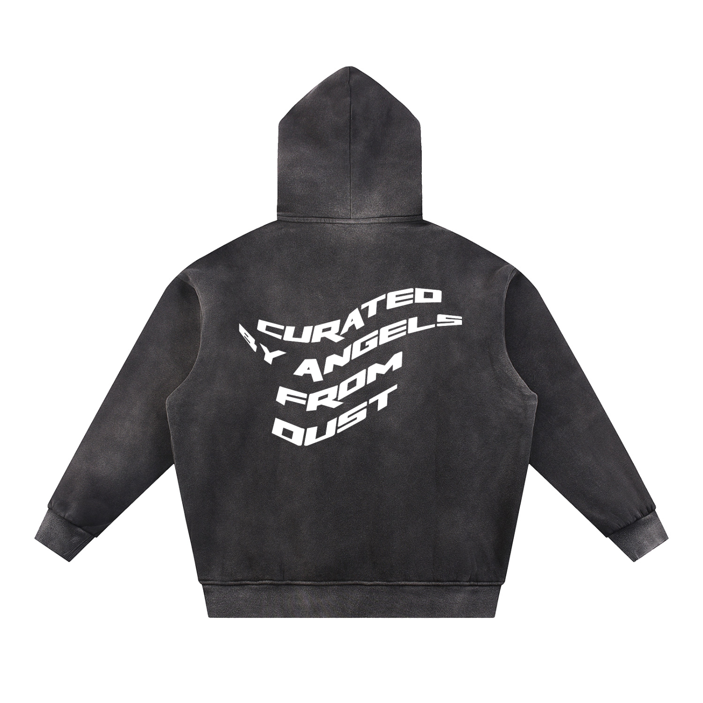 Sun Fade Contrast Tape Fleece Hoodie