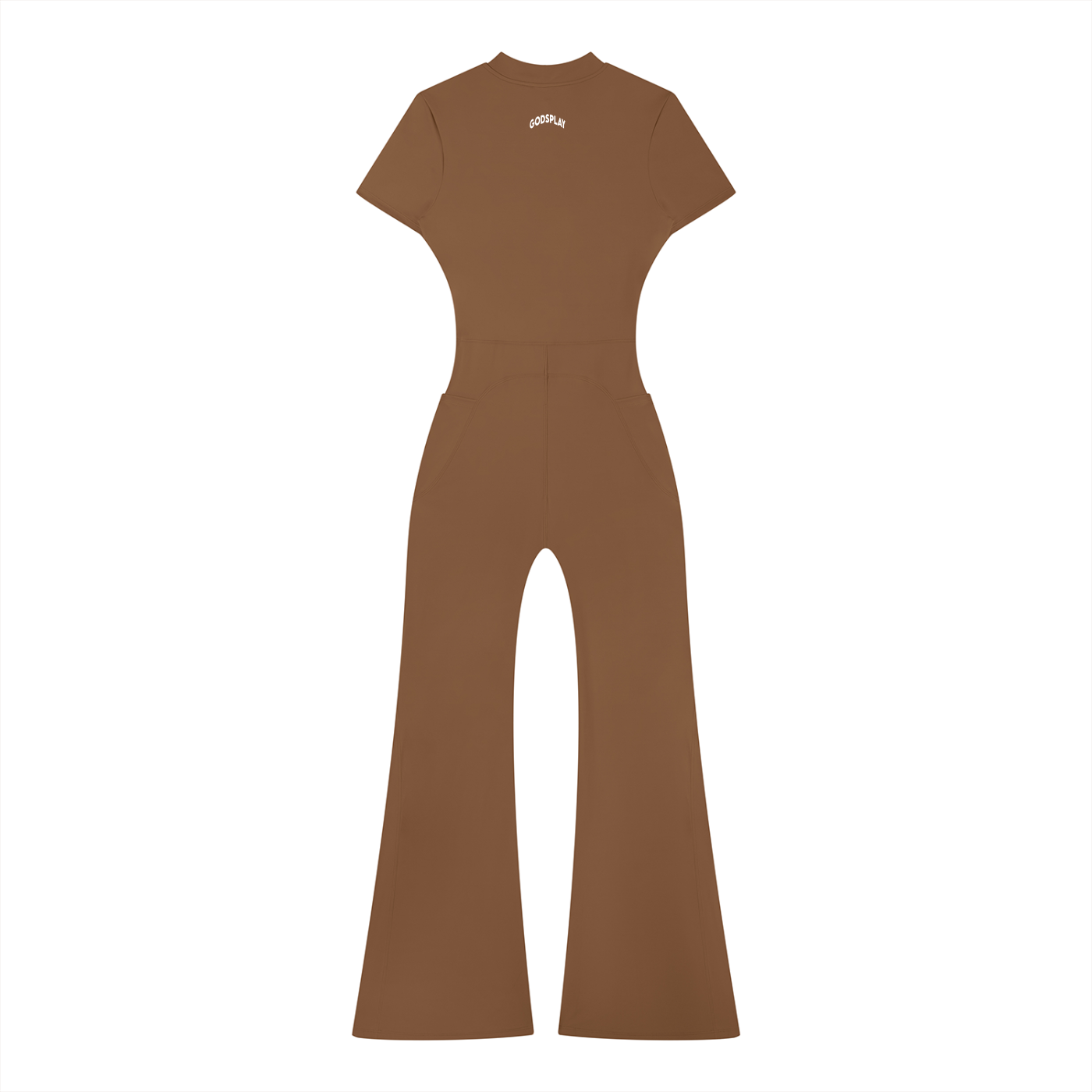 Women’s GPC  Tight Flared Leg Quarter-Zip Jumpsuit