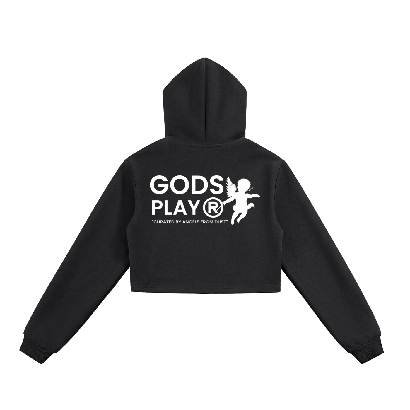 Essential Cropped Zip-Up GPC Hoodie