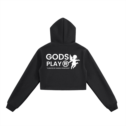 Essential Cropped Zip-Up GPC Hoodie
