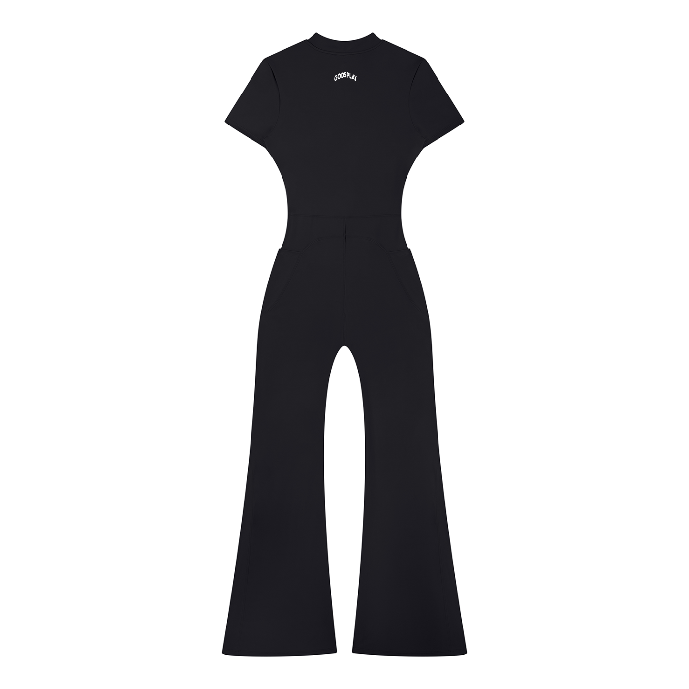 Women’s GPC  Tight Flared Leg Quarter-Zip Jumpsuit