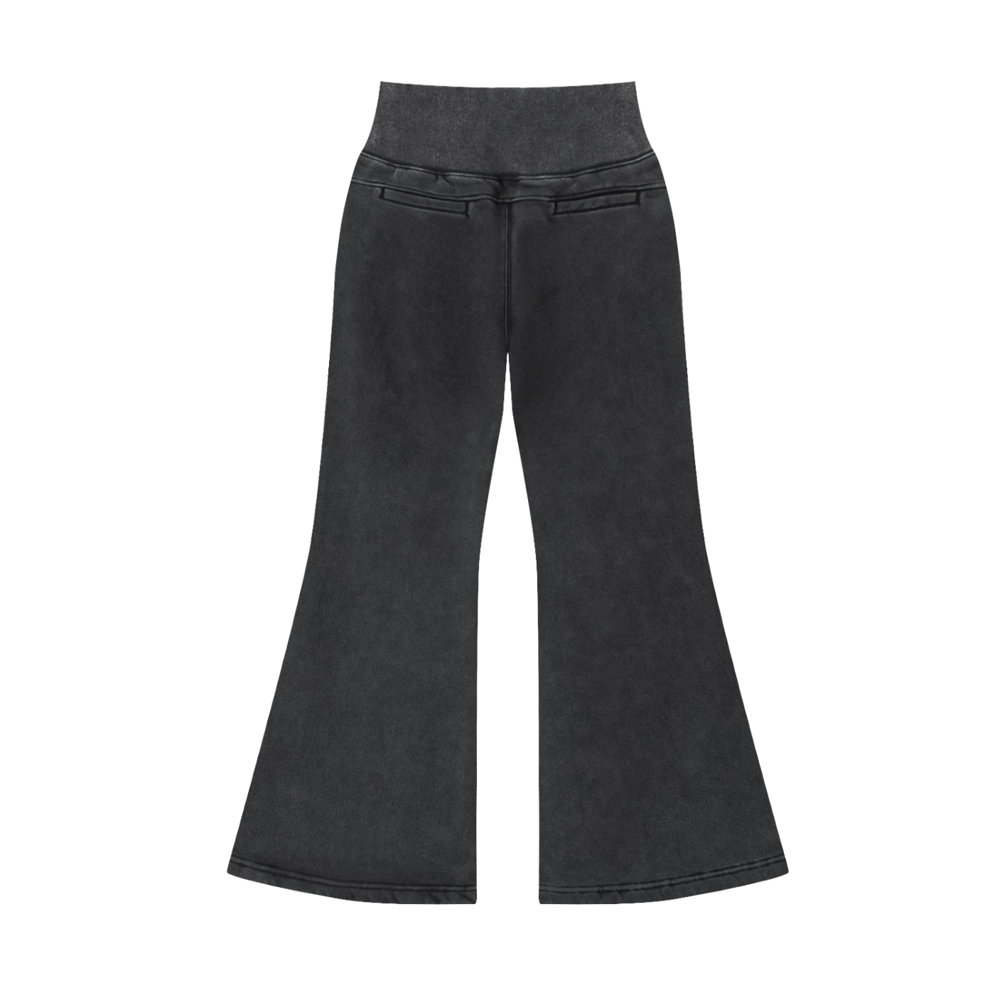 Vintage Washed Flared GPC Fleece Pants