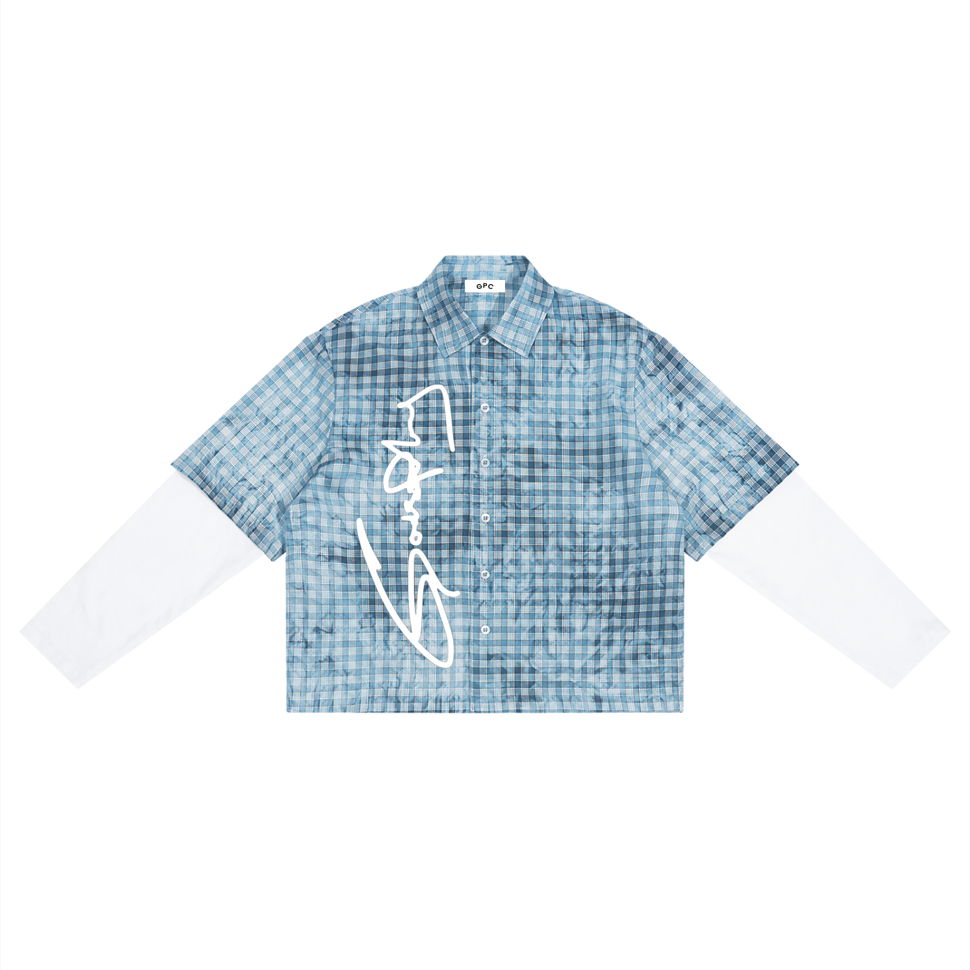 Gods Play Vintage Wash Plaid Short Sleeve Shirt