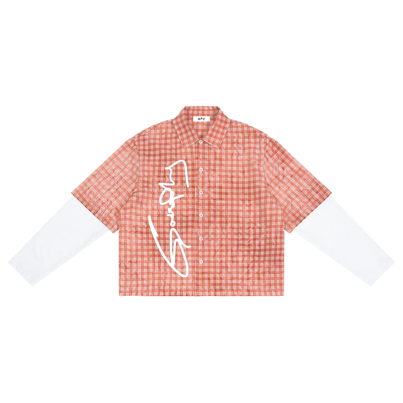 Gods Play Vintage Wash Plaid Short Sleeve Shirt