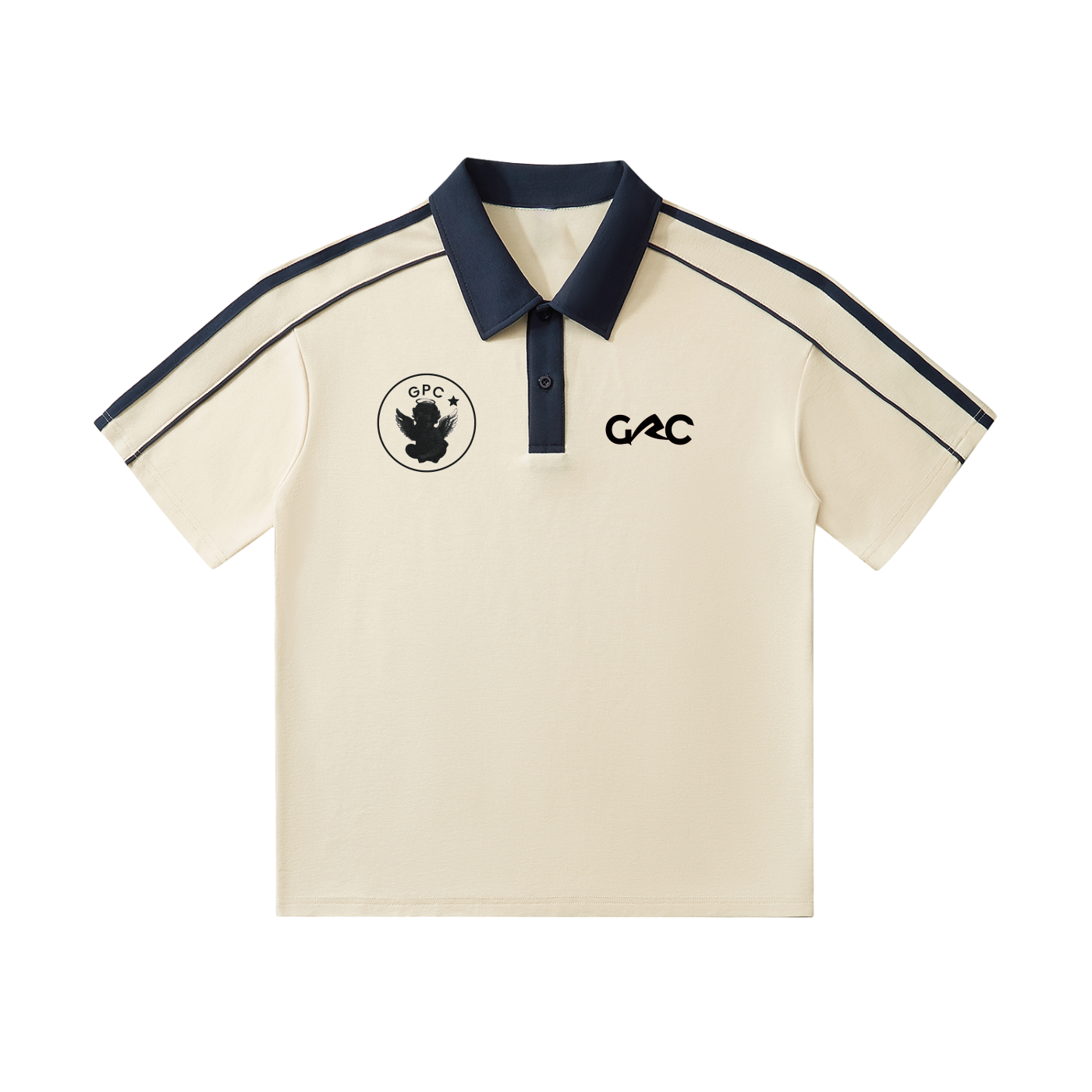 GPC Collar Short-Sleeve Polo Shirt